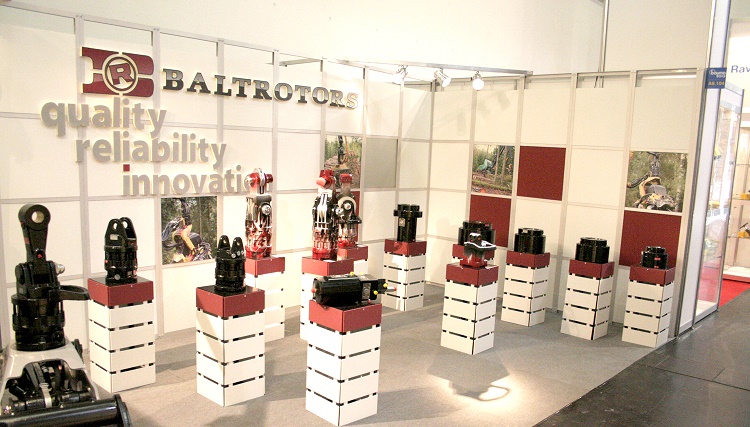 Hydraulické rotátory BALTROTORS